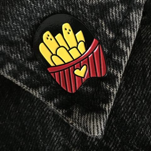 Love Fries Pin